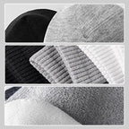 Men's Antibacterial Sweat Wicking Sports Socks 5 Pairs Set