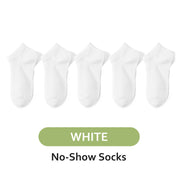 Men's Antibacterial Sweat Wicking Sports Socks 5 Pairs Set