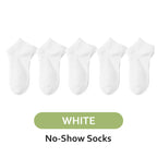 Men's Antibacterial Sweat Wicking Sports Socks 5 Pairs Set