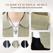 Men's Casual Long Sleeve Knit Cardigan