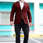 Men's 2-Button Classic Casual Blazer