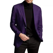 Men's 2-Button Classic Casual Blazer