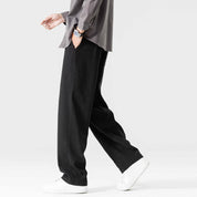 Men's Casual Cotton Drawstring Pants Available in Multiple Colors