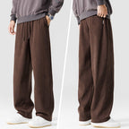 Men's Casual Cotton Drawstring Pants Available in Multiple Colors