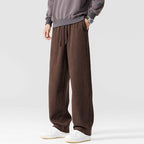 Men's Casual Cotton Drawstring Pants Available in Multiple Colors