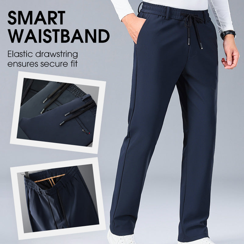 Men's Thickened Seamless Anti-Wrinkle Casual Pants