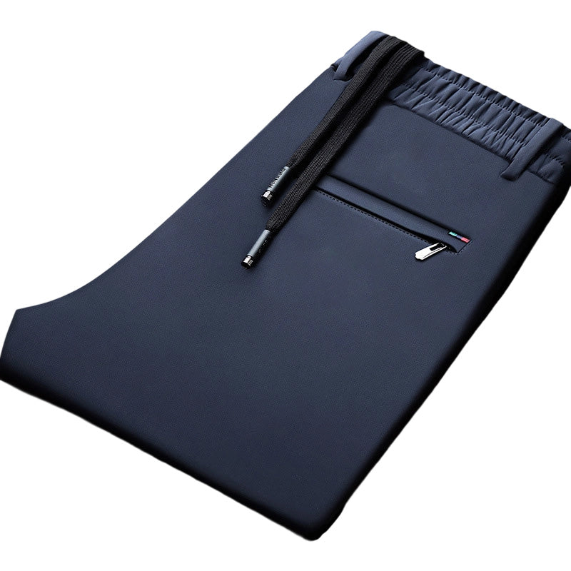 Men's Thickened Seamless Anti-Wrinkle Casual Pants