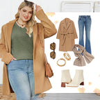 🍂Autumn Hot Sale 53% OFF🔥Women's V Neck Long Sleeve Solid Sweater