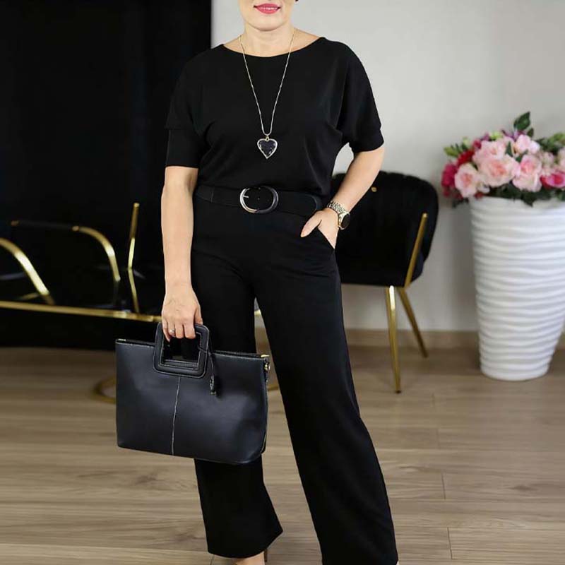 💜 LAST DAY PROMOTION - 50%OFF 💜 Elegant Longline Cardigan & Top & Pants 3-Pieces Set