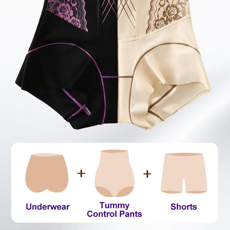 High-Waisted Tummy-Control Seamless Shaping Underwear