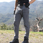 Men's Solid Color Slim-fit Cargo Pants for Spring and Autumn