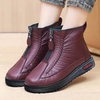 Women's Winter Warm Zipper Ankle Boots