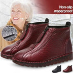 Women's Winter Warm Zipper Ankle Boots