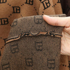 Men’s Trendy Print Long Sleeve Slim Fit Pullover