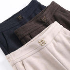 Women's High-Waisted Slim-Fit Slightly Flared Pants