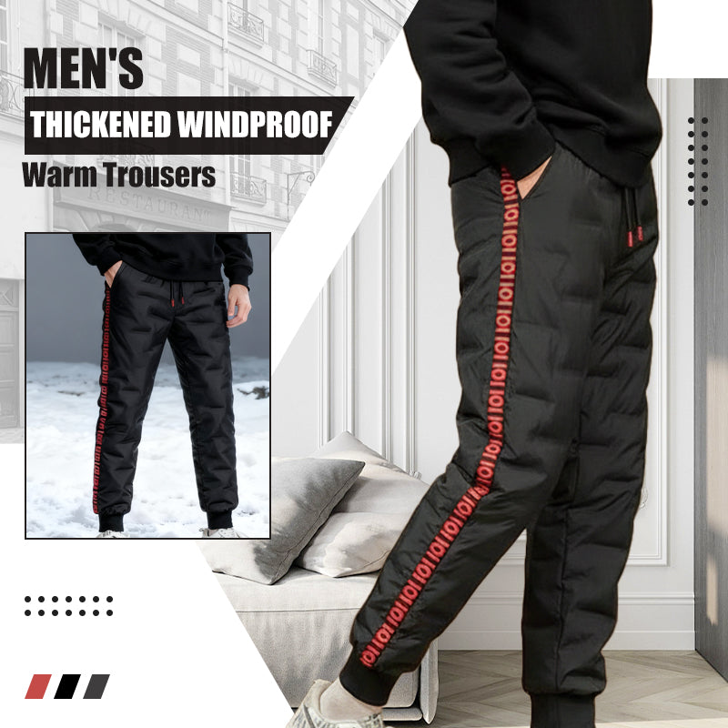 Winter Unisex Thickened Windproof Thermal Pants