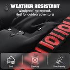 Winter Unisex Thickened Windproof Thermal Pants