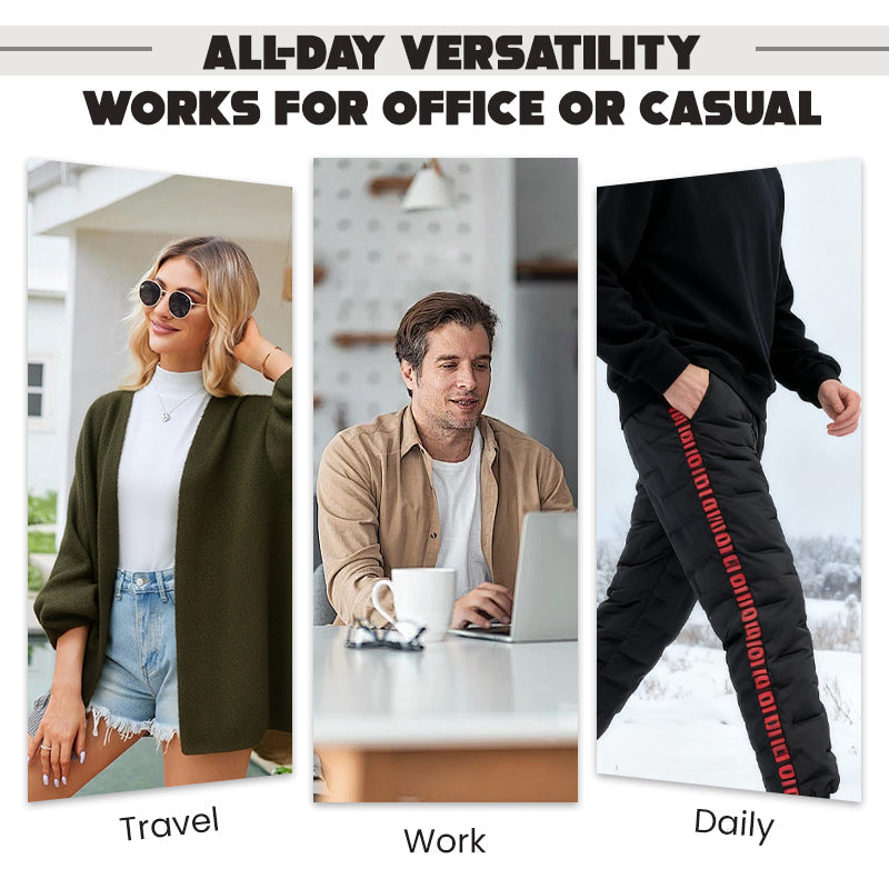 Winter Unisex Thickened Windproof Thermal Pants