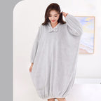 Unisex Ultra-Absorbent & Quick-Dry Hooded Bathrobe
