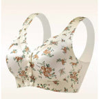 Women's Seamless Printed Silk Push-Up Bra