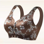 Women's Seamless Printed Silk Push-Up Bra