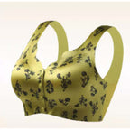 Women's Seamless Printed Silk Push-Up Bra