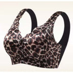 Women's Seamless Printed Silk Push-Up Bra
