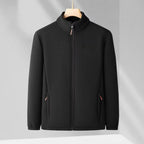 Men's Minimalist Winter Zipper Fleece Jacket (with Pockets)
