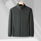 Men's Minimalist Winter Zipper Fleece Jacket (with Pockets)