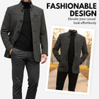 Men's Business-Style Premium Insulated Coat【FREE SHIPPING】
