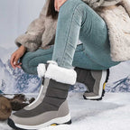 ⌛Limited stock🔥Women’s Non-Slip Warm Zipper Snow Boots👢
