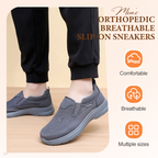✨ Men's Orthopedic Breathable Slip-On Sneakers - Arch Support with Memory Foam Insoles for All-Day Comfort 🏃‍♂️💨【FREE SHIPPING】