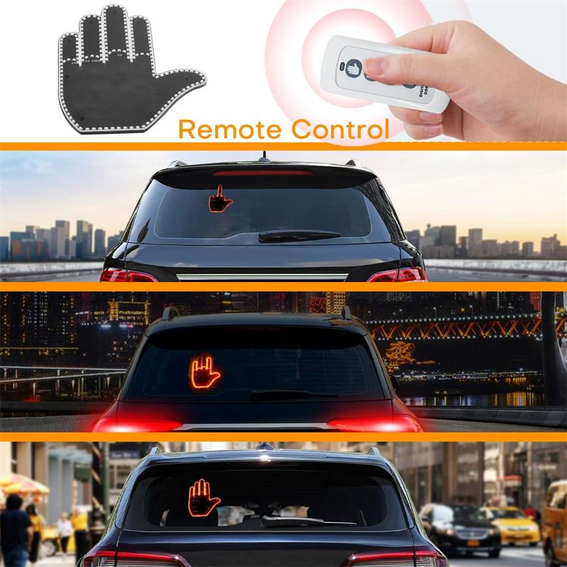 Today's Flash Sale⚡60% OFF🔥Middle Finger Gesture Light with Remote