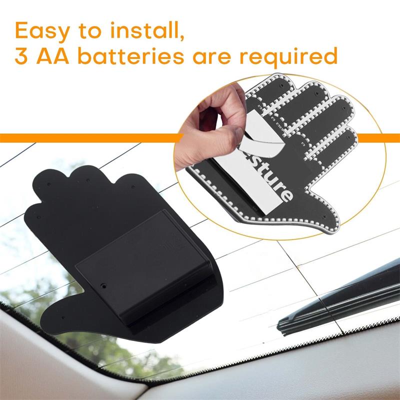 Today's Flash Sale⚡60% OFF🔥Middle Finger Gesture Light with Remote