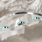 Multi-Function Wall-Mounted Toothbrush Holder