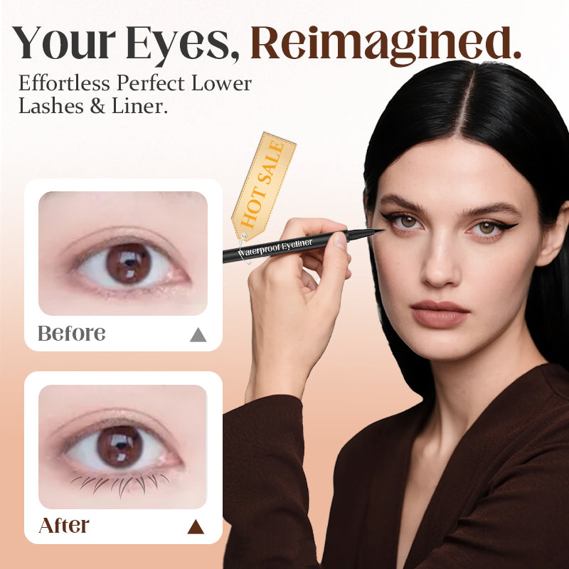 ✨2-in-1 Waterproof Eyeliner and Lash Stamp