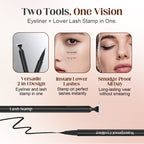 ✨2-in-1 Waterproof Eyeliner and Lash Stamp