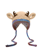 🎁🎄Christmas Sale 49% OFF! 🦌Original design Festive Christmas Antler Hat🧶