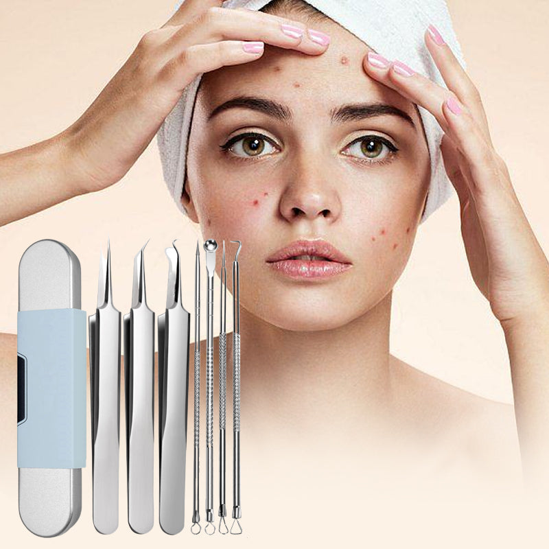 💓HOT SALE 70% OFF💥Stainless Steel Blackhead Removal Kit (with free alcohol pads)