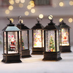 ✨ Kerst LED Kristallen Lantaarn – Magische Sneeuwvlok Effect, Draadloos & Meerdere Verlichtingsmodi (Kerstsfeer in Elke Kamer!)