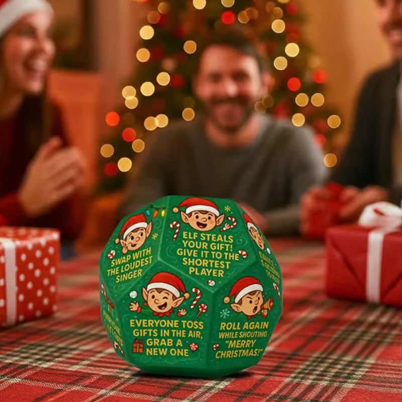 12-Sided Christmas Gift Exchange GameDice