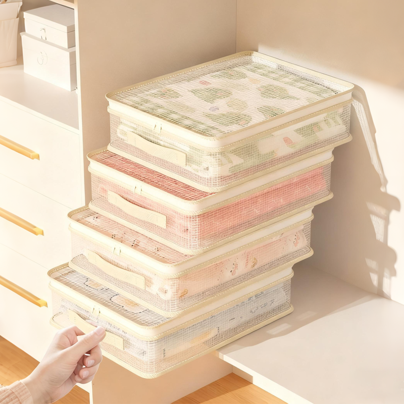 See-Through Closet Organizer Storage Bags