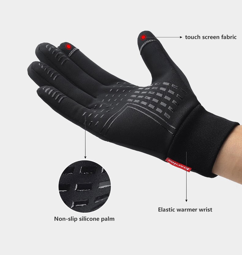 🔥HOT SALE 50% OFF🧤2025 New Insulated Waterproof Touchscreen Cycling Gloves❄