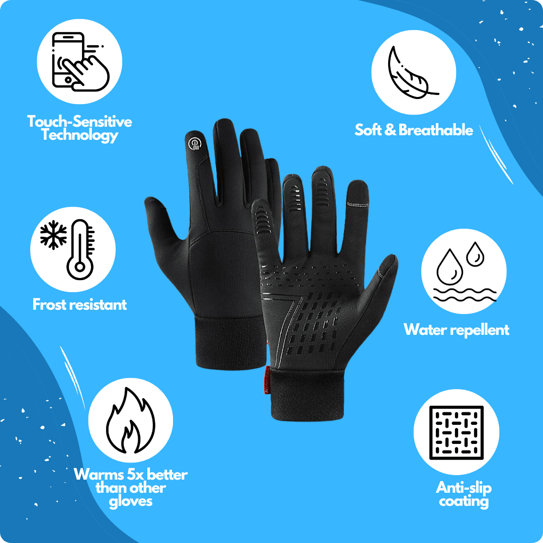 🔥HOT SALE 50% OFF🧤2025 New Insulated Waterproof Touchscreen Cycling Gloves❄