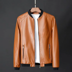 Men's Classic Luxury Imperial-Style Leather Jacket👑