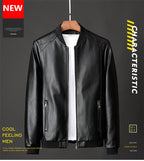 Men's Classic Luxury Imperial-Style Leather Jacket👑