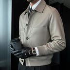 ⏰2026 High-End Bespoke💥💥Men's Classic Faux Leather Jacket