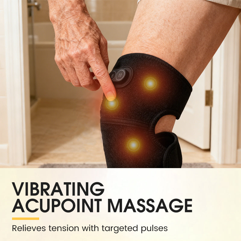 💥Christmas 50% Off Sale🔥Heated Vibrating Knee Brace Massager