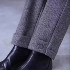 Women's Casual High-Waist Straight-Leg Pants