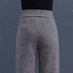 Women's Casual High-Waist Straight-Leg Pants